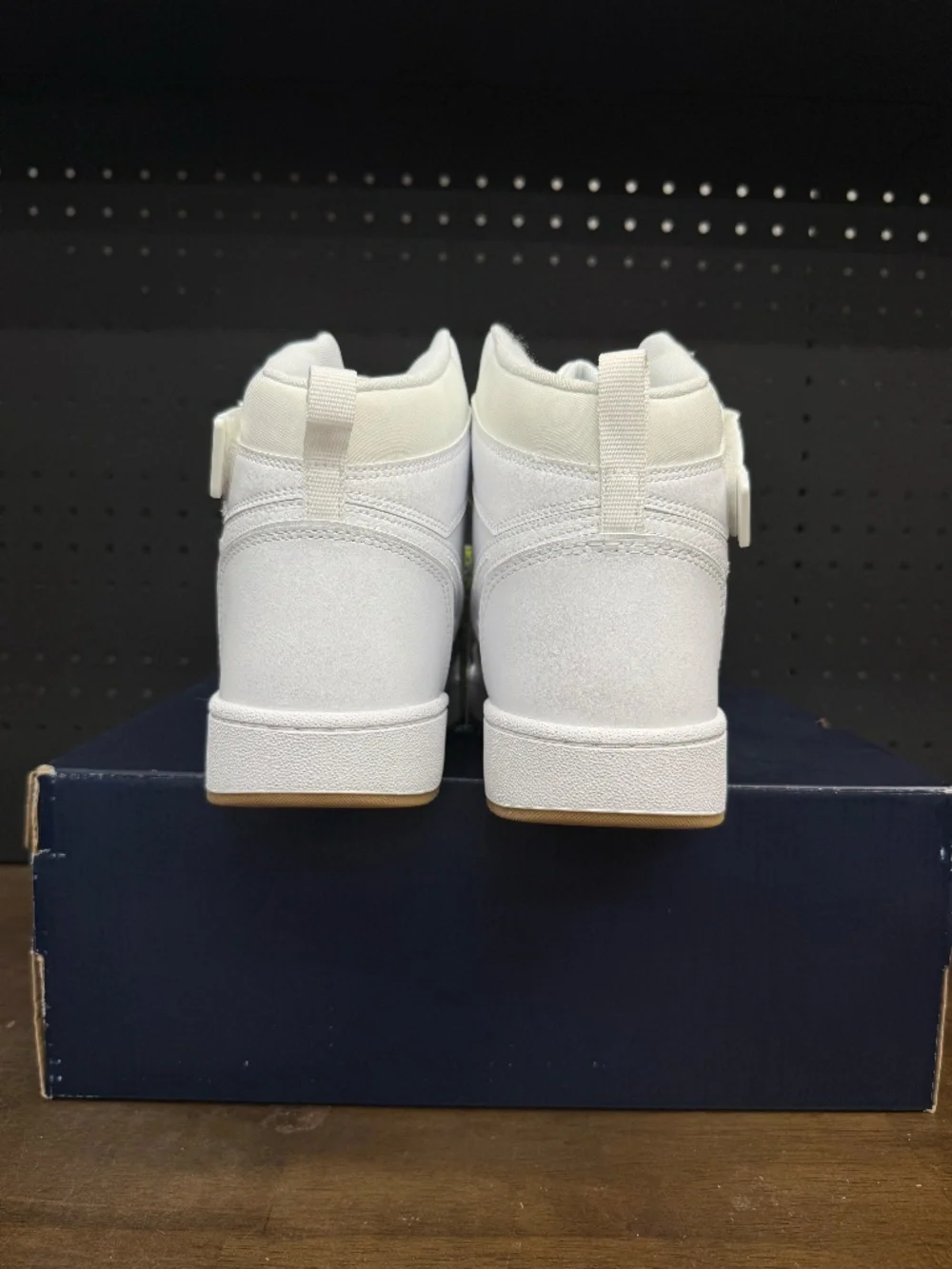 New W/ Box! Men's Reebok Resonator Mid STR White Silver Sneakers Size 14
